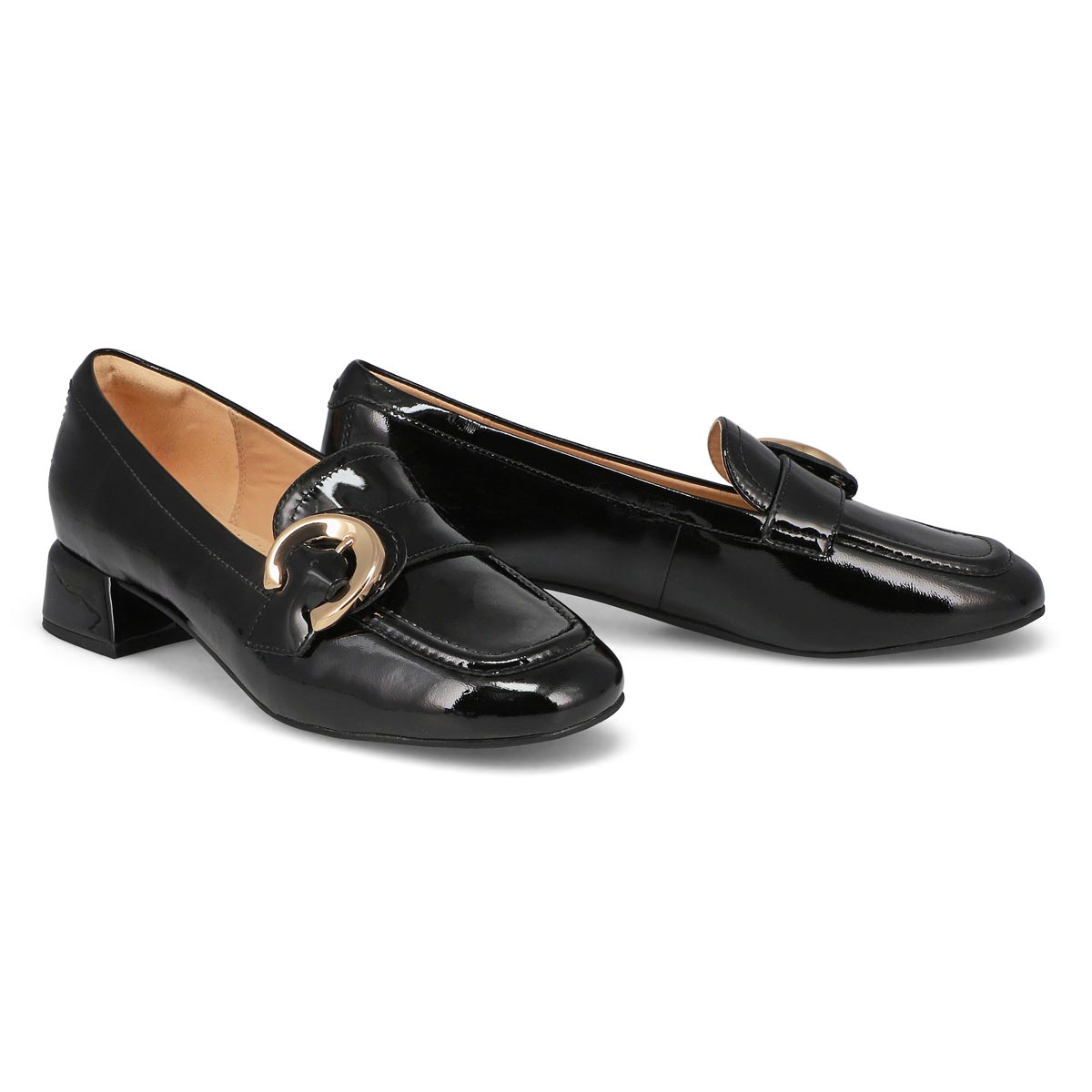 Women's Daiss30 Trim Loafer - Black Patent