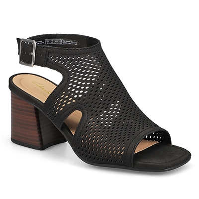 Lds Siara65 Flow Dress Heel - Black