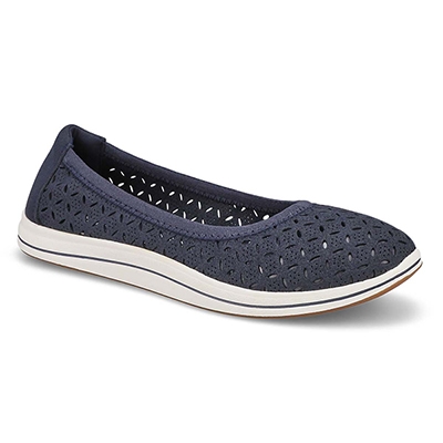 Lds Breeze Roam Casual Shoe - Navy