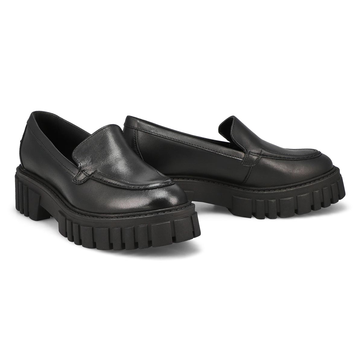 Women's Page Slip On Casual Loafer - Black