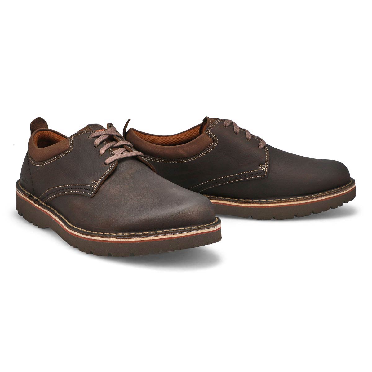 Men's Eastridge Low Wide Oxford - Dark Brown