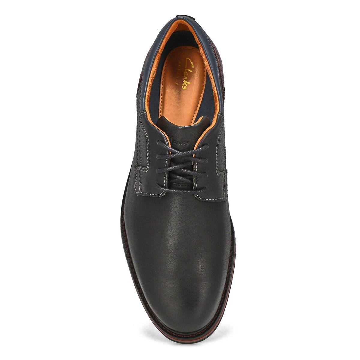 Men's Monahan Plain Wide Oxford Dress Shoe - Black