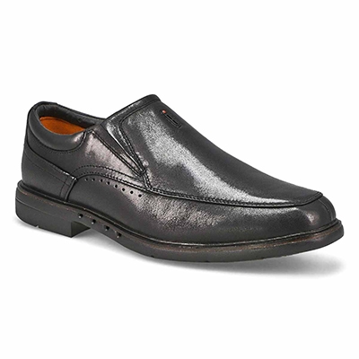 Mns Un Kendrick Go Slip On Wide Dress Shoe - Black