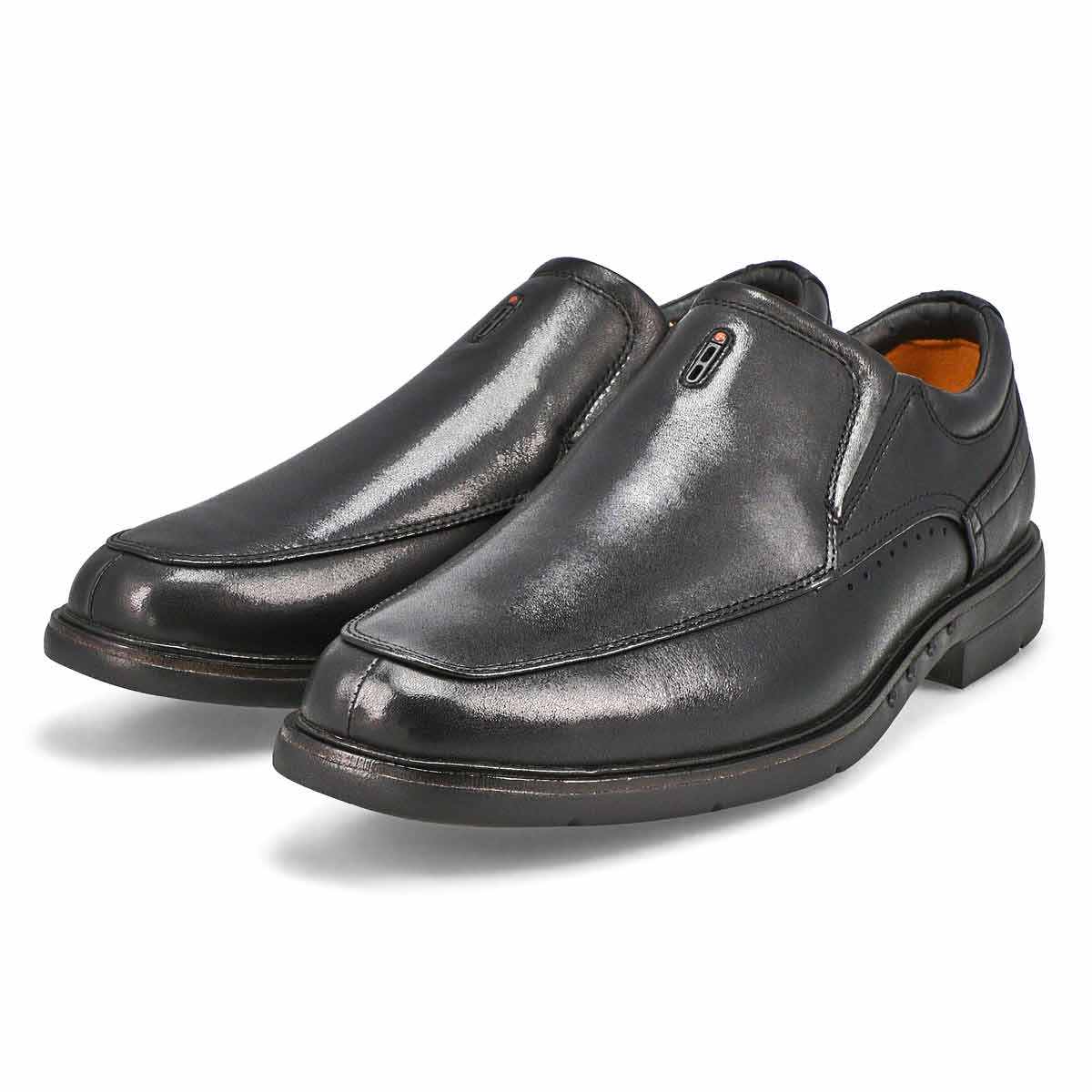 Men's Un Kendrick Go Slip On Wide Dress Shoe - Black