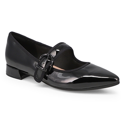 Lds Natalyn May Dress Heel - Black Patent