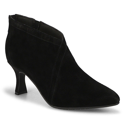 Lds Kataleyna Sol Dress Boot - Black Suede