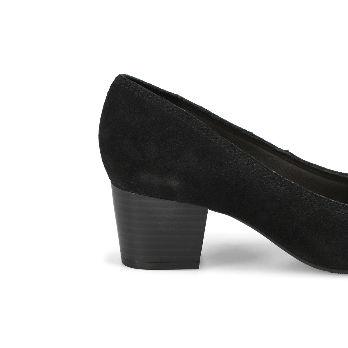 Women's Ellanie Hope Wide Dress Heel - Black Suede