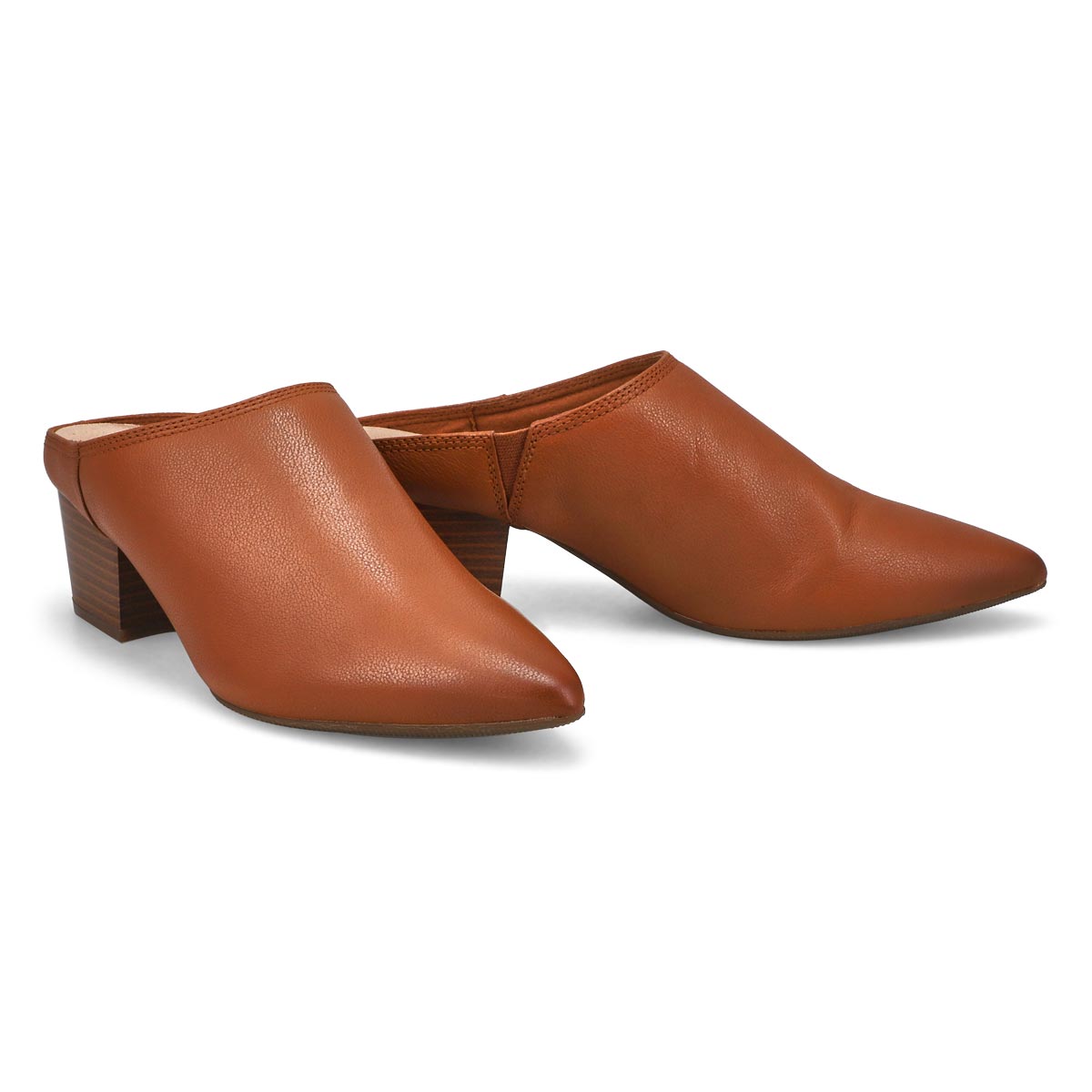 Women's  Ellanie Pace Open Back Heeled Mule - Tan