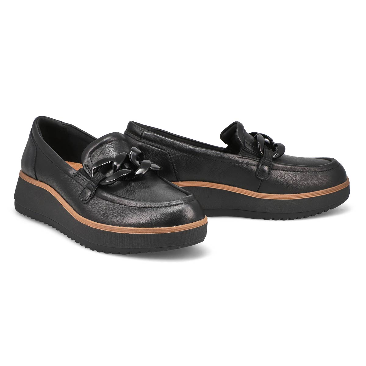 Women's Zylah May Platform Loafer - Black