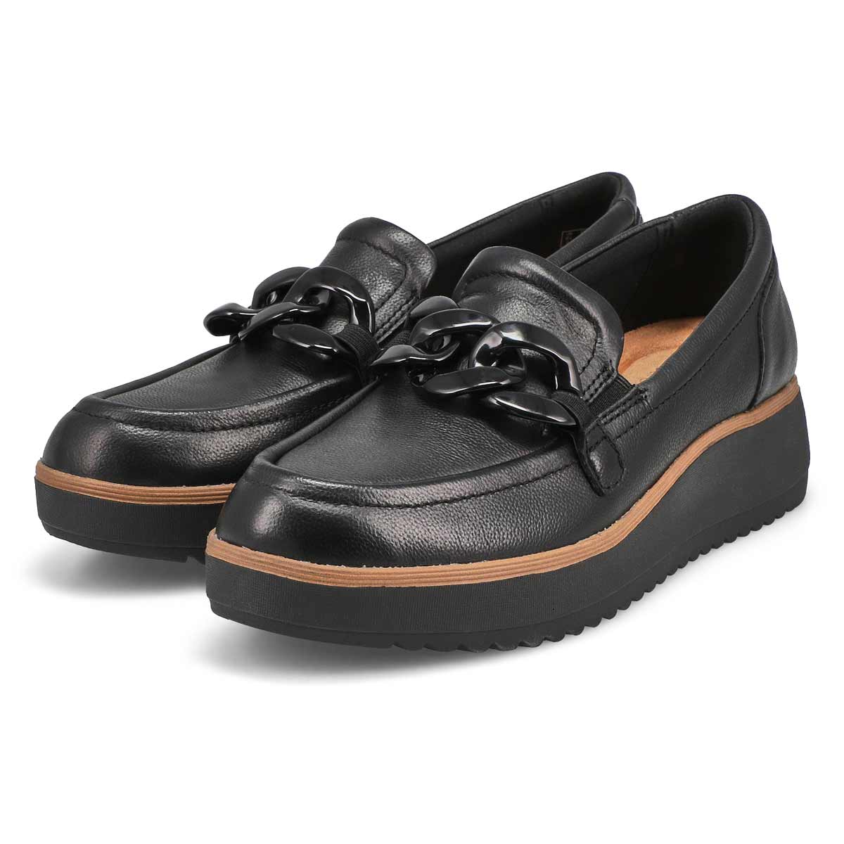 Women's Zylah May Platform Loafer - Black