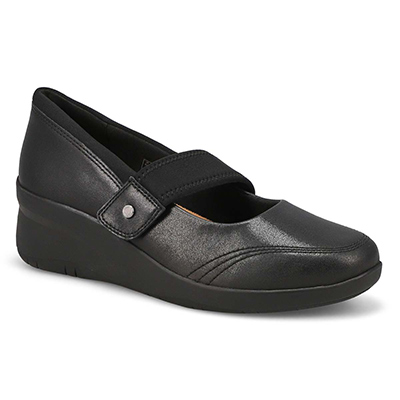 Lds Suttyn May Casual Wide Loafer - Black