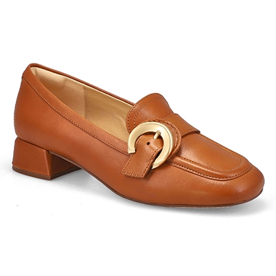 Lds Daiss30 Trim Loafer - Dark Tan