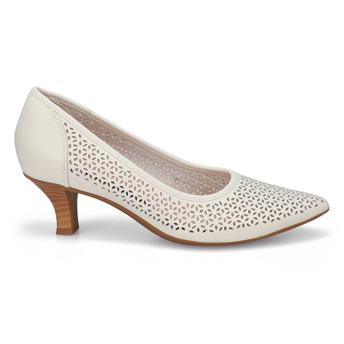 Women's Kepley Sky Leather Dress Heel - Off White