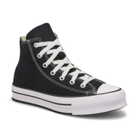 Kids' Chuck Taylor All Star Eva Lift Hi Top Platform Sneaker - Black/White