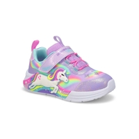 Infants' G Unicorn Chaser Light Up Sneaker - Lavender/Multi