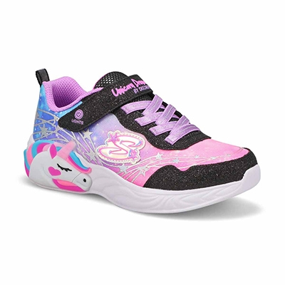 Girls white sketchers best sale