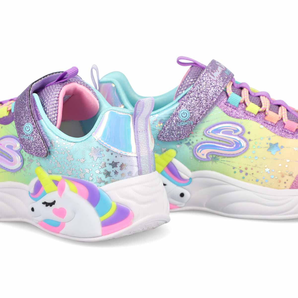 Skechers Girls' Unicorn Dreams Sneaker - Purp | SoftMoc.com