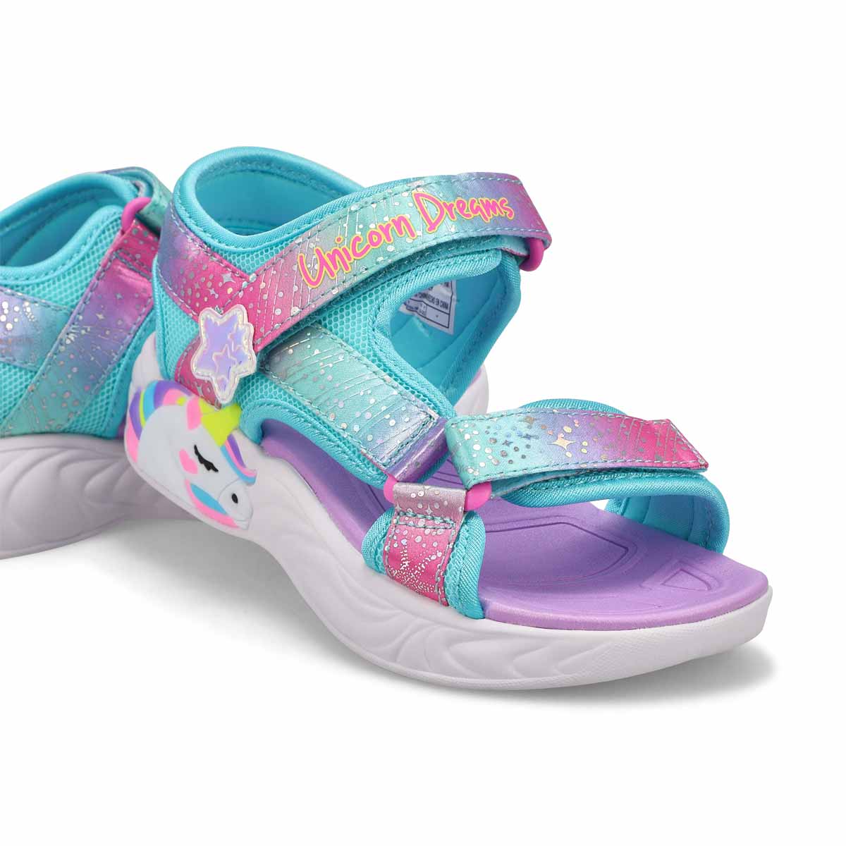 Skechers Girl's Unicorn Dreams Sandal - Print | SoftMoc.com