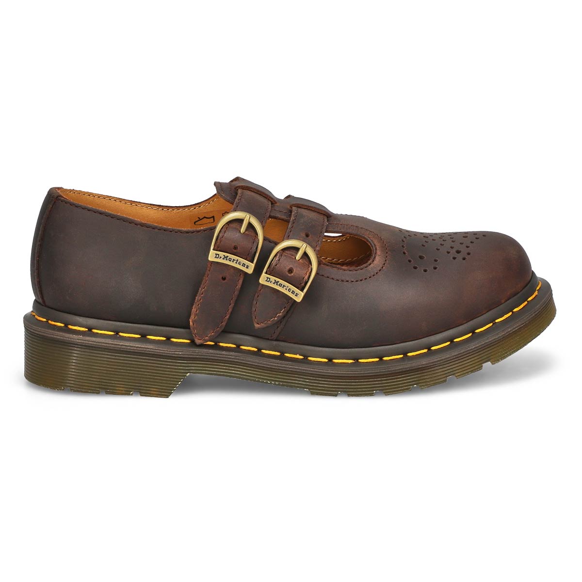 Women's  8065 2 Strap Mary Jane - Crazy Horse