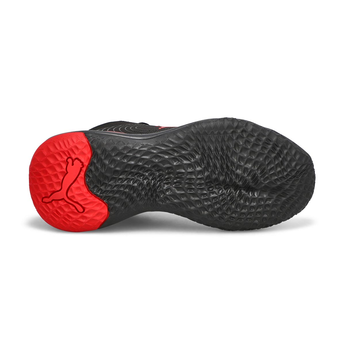 Baskets à lacets PLAYMAKER PRO, noir/rouge, garçons