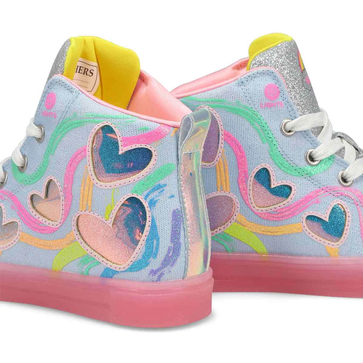 Skechers Twinkle Sparks Star Glitz BKMT - Kids Shoes in Canada