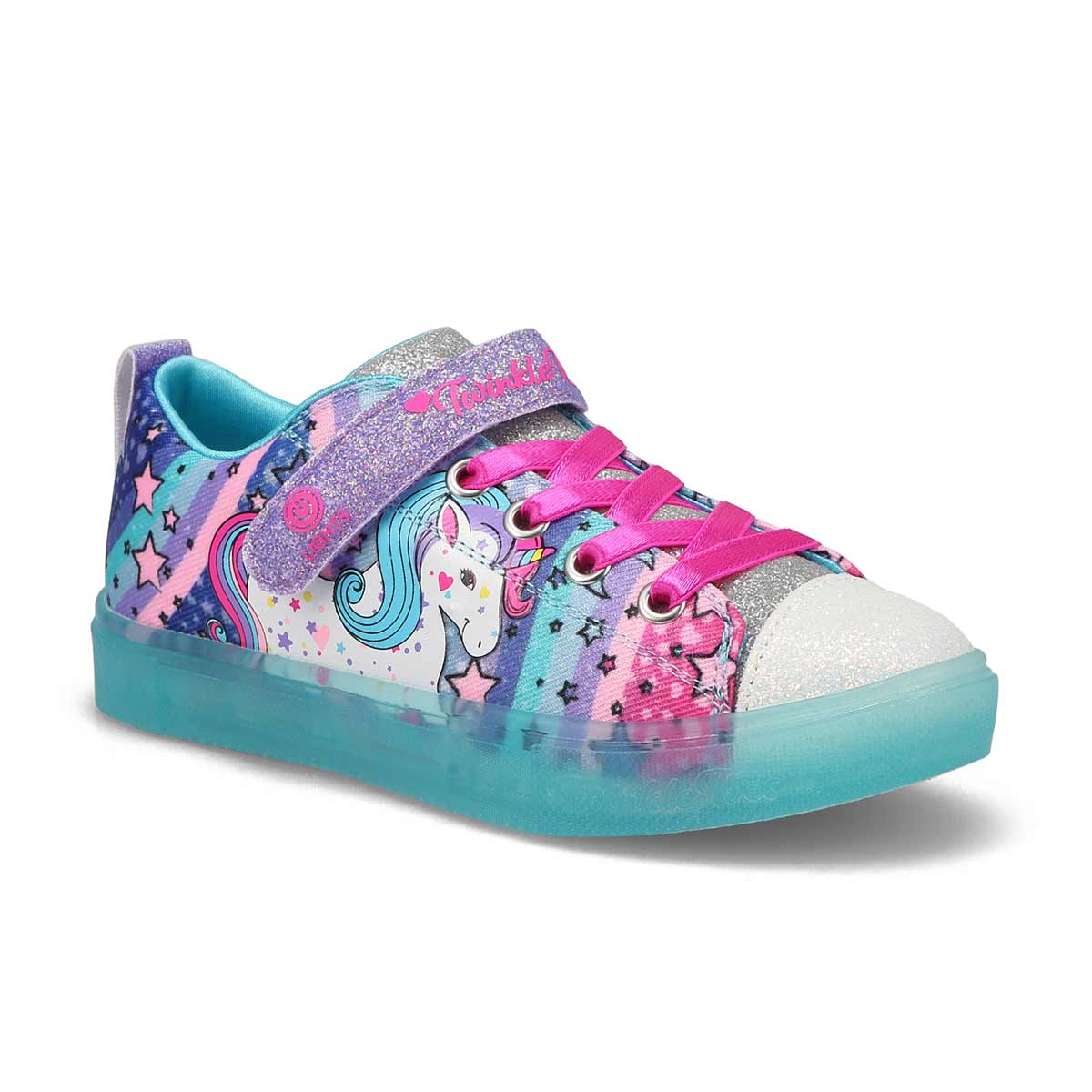 aangenaam Nauwkeurigheid Grace Skechers Girls' Twinkle Toes Sneaker - Blue/M | SoftMoc USA