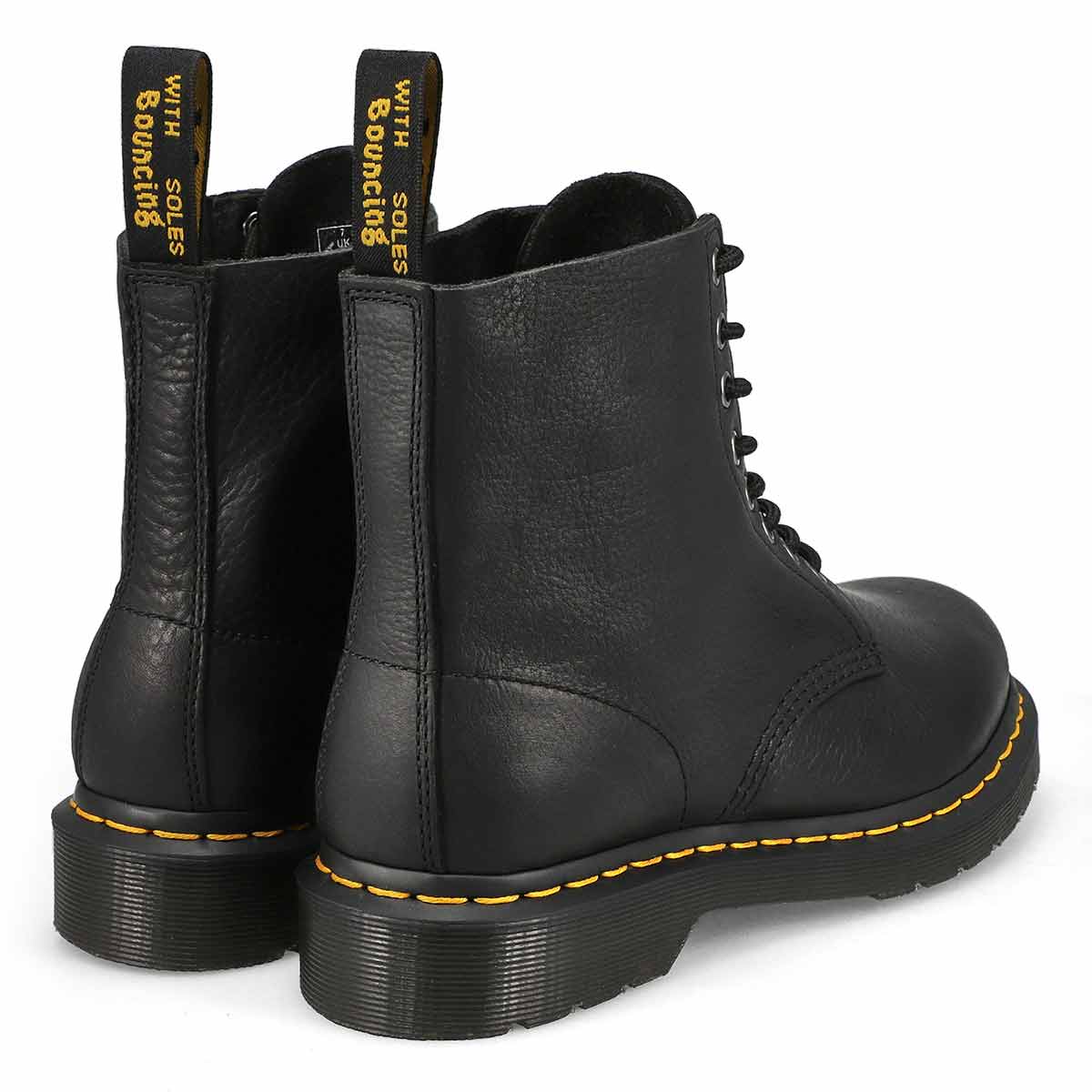 Dr. Martens Black 1460 Greasy Boots