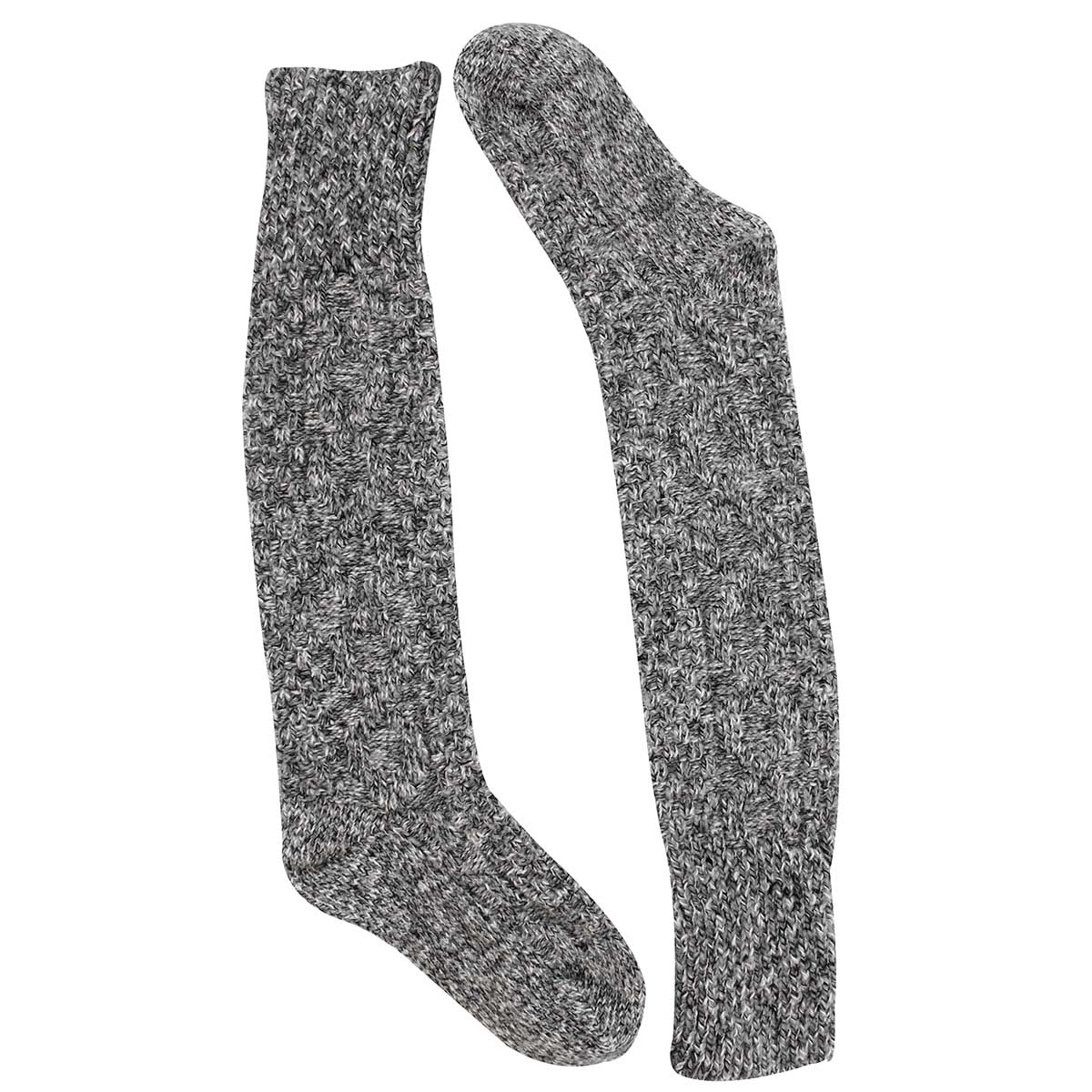 Women's Duray Cable Knit Tall Sock - Black