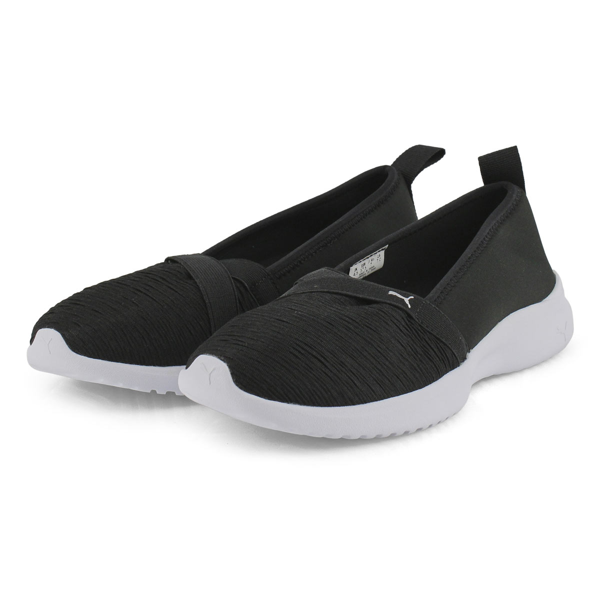 Puma Women's Adelina Shoe - Black/Silver | SoftMoc.com