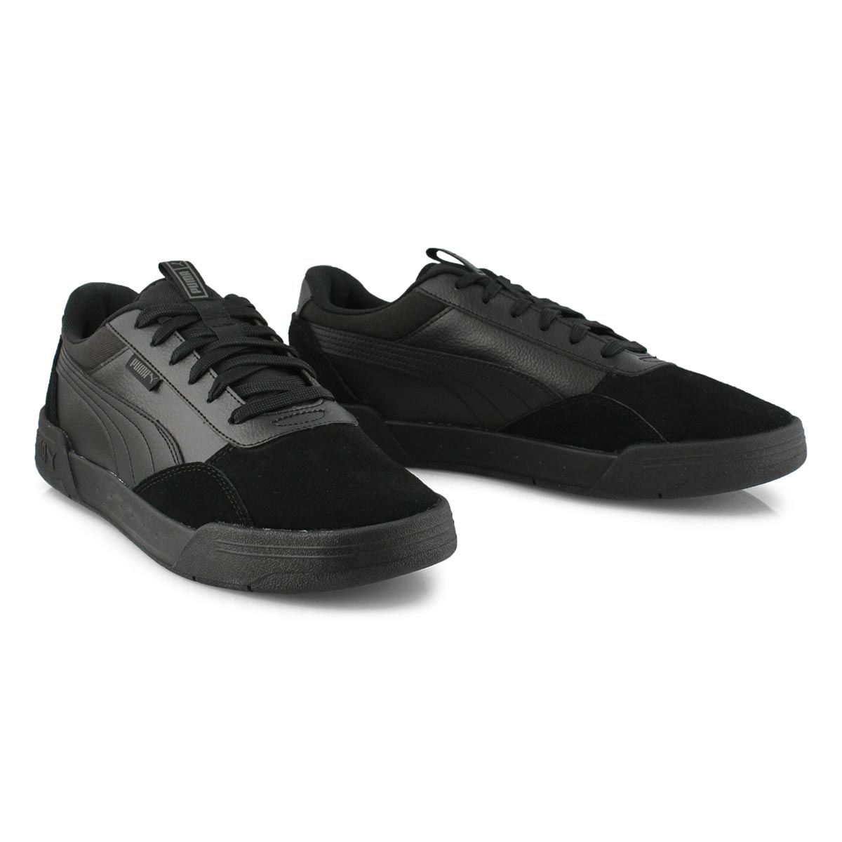 puma skate shoes black