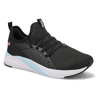 Lds Softride Sophia 2 Sneaker - Black/Blue