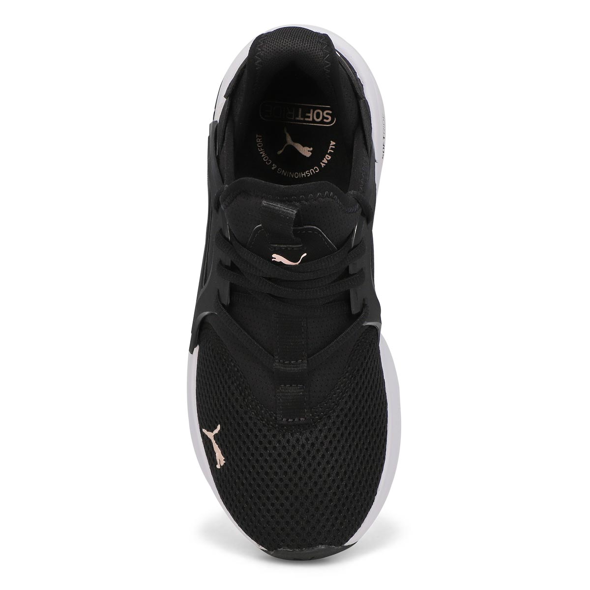 Women's Softride Enzo Evo  Lace Up Sneaker - Black/Pink