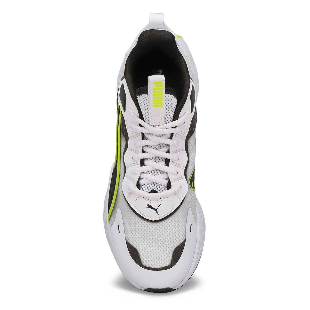 Men's Softride Sway Sneaker - White/Black/Lime