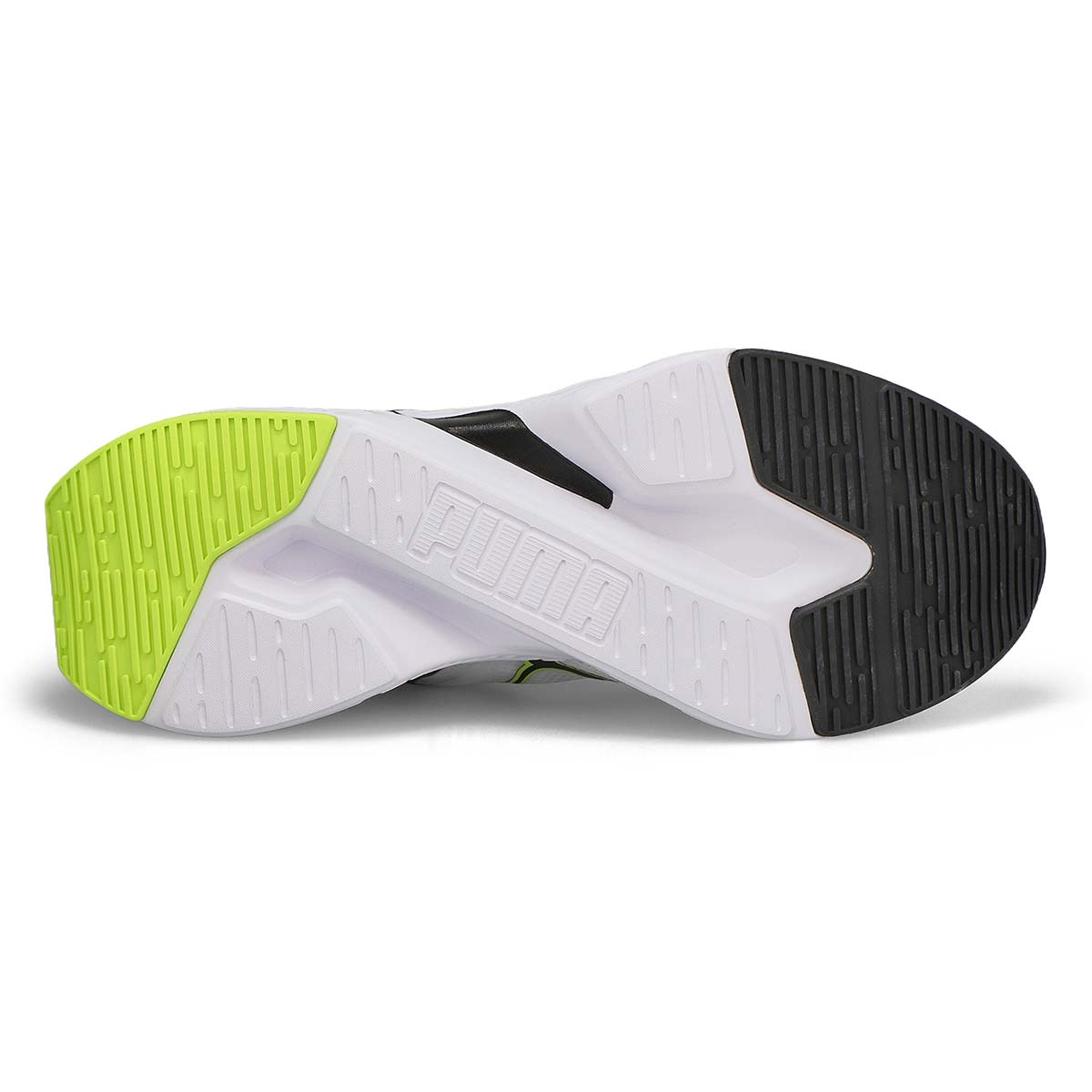 Men's Softride Sway Sneaker - White/Black/Lime