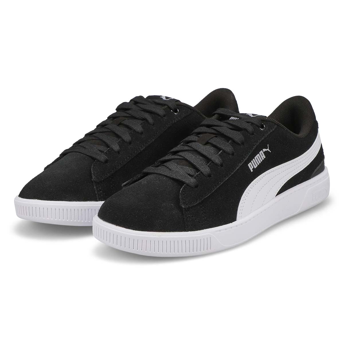 Women's  Vikky 3.0 Lace Up Sneaker - Black/White/Silver