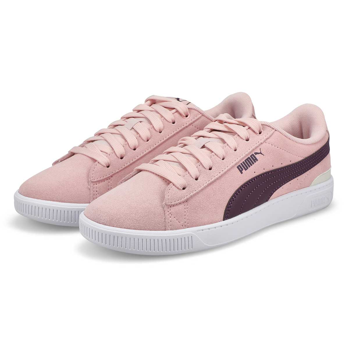 Women's  Vikky 3.0 Lace Up Sneaker - Mauve Mist/Plum/White