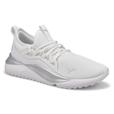 Lds Pacer Future Allure Sneaker - White/Silver