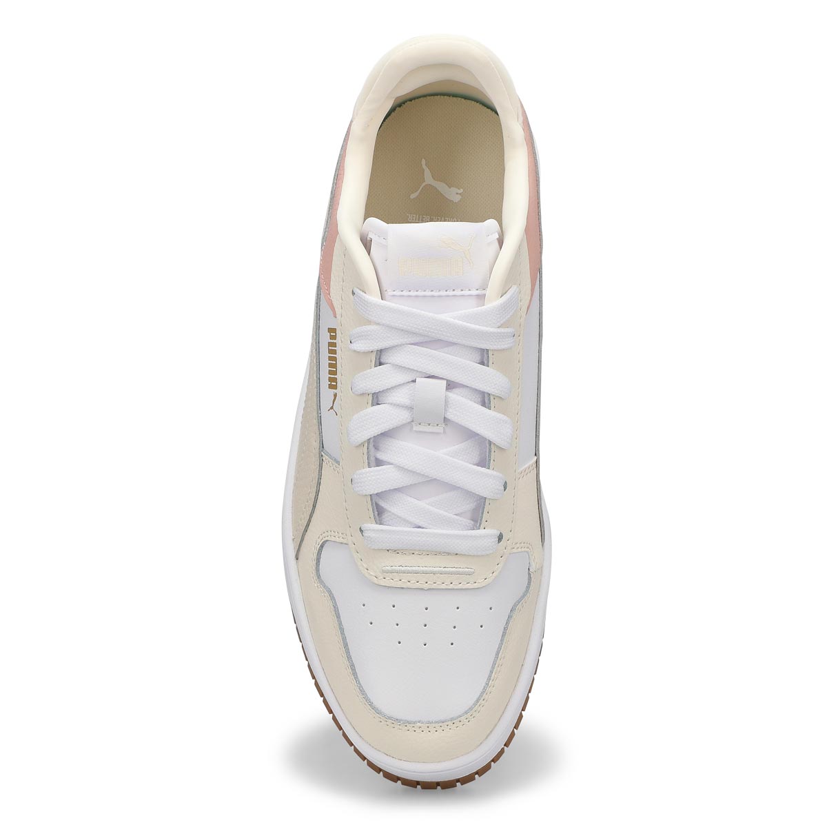 Women's Carina Street Lace Up Sneaker - White/Pink