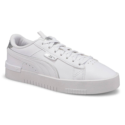 Lds Jada Renew Sneaker - White/Silver