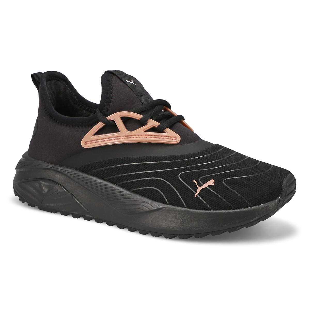 Women's Pacer Beauty Lace Up Sneaker - Black/Rose