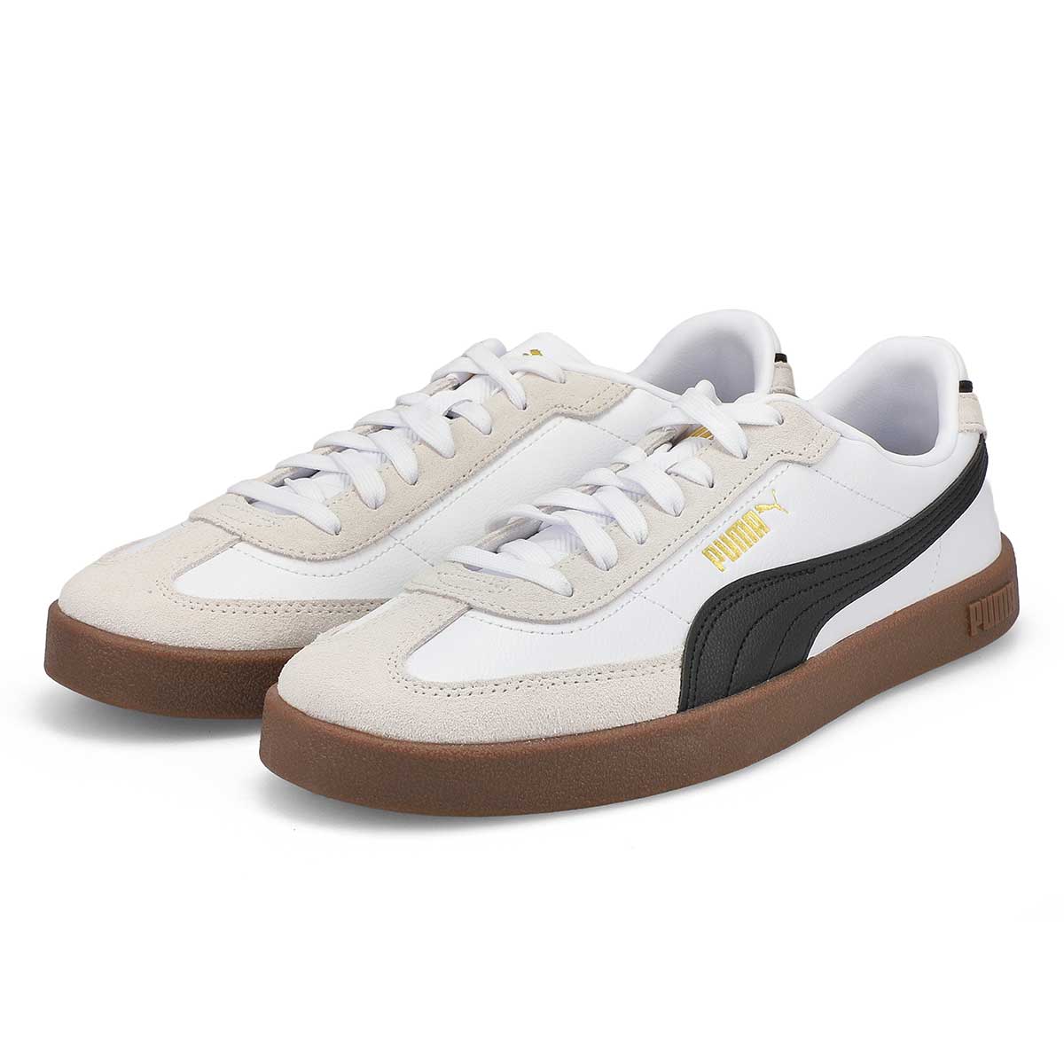 Men's Club ll Era Lace Up Sneaker -  White/Black/Vapor Gray