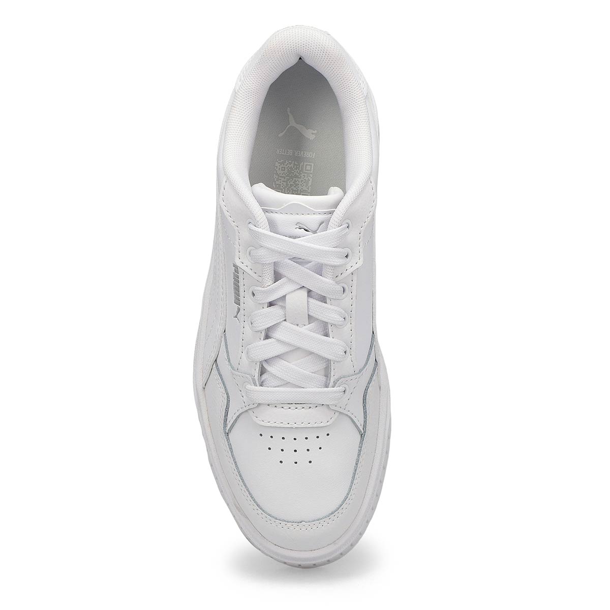 Women's Karmen II Idol Platform Sneaker - White/White/Silver