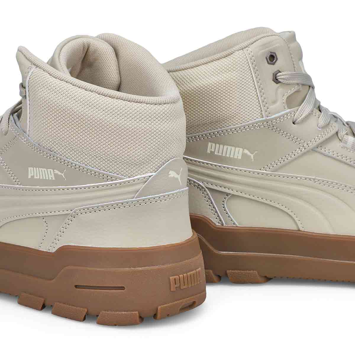 Men's  Rebound Abrupt Hi Top Sneaker - Desert Dust/Alpine Snow/Gum