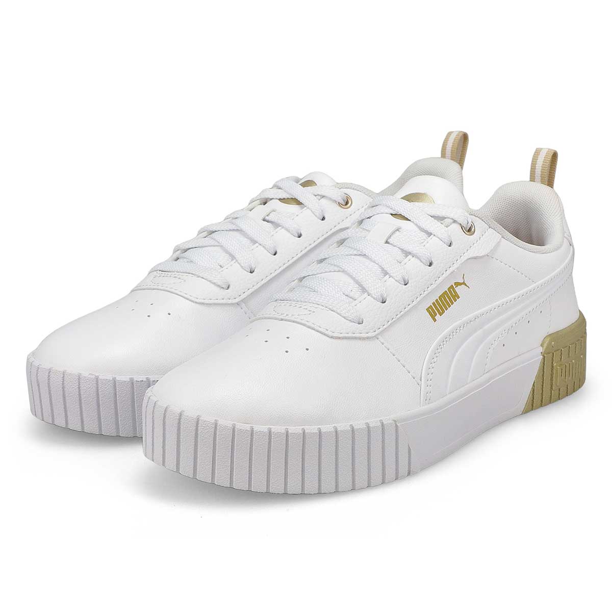 Women's Carina 2.0 Metallic Dream Lace Up Sneaker - White/Matte Gold