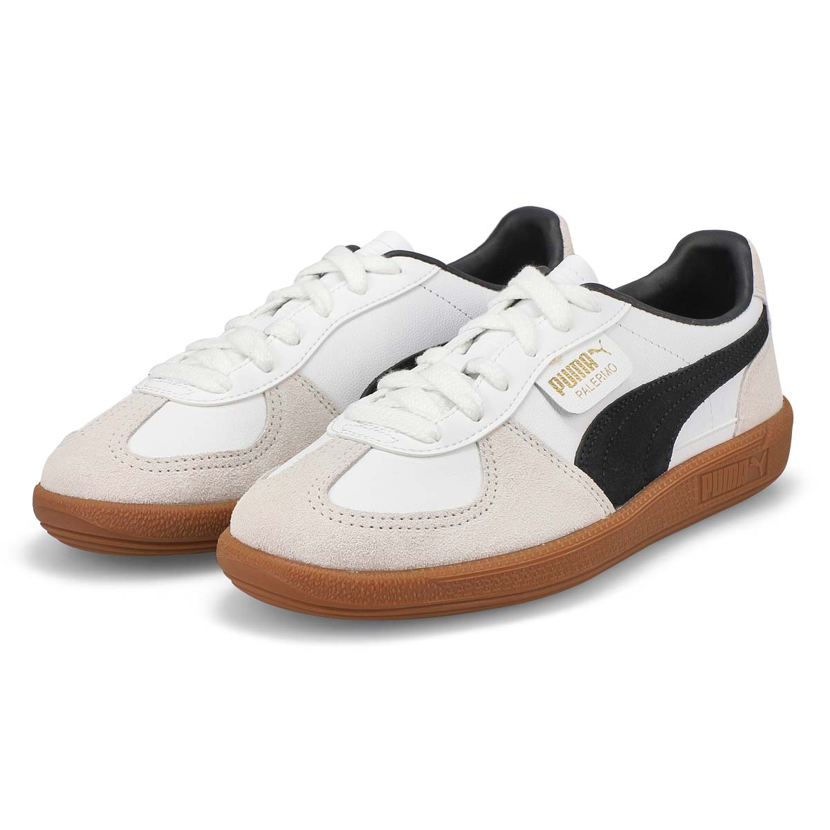 Women's Palermo Lace Up Sneaker - White/Vapor Gray/Gum