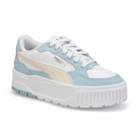 Girls'  Karmen II Idol Jr Platform Sneaker - White/Alpine Snow/Frosted Dew