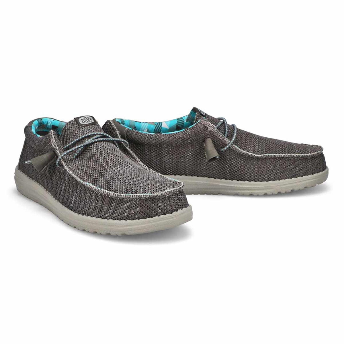 Men's Wally Sox Casual Shoe - Charcoal