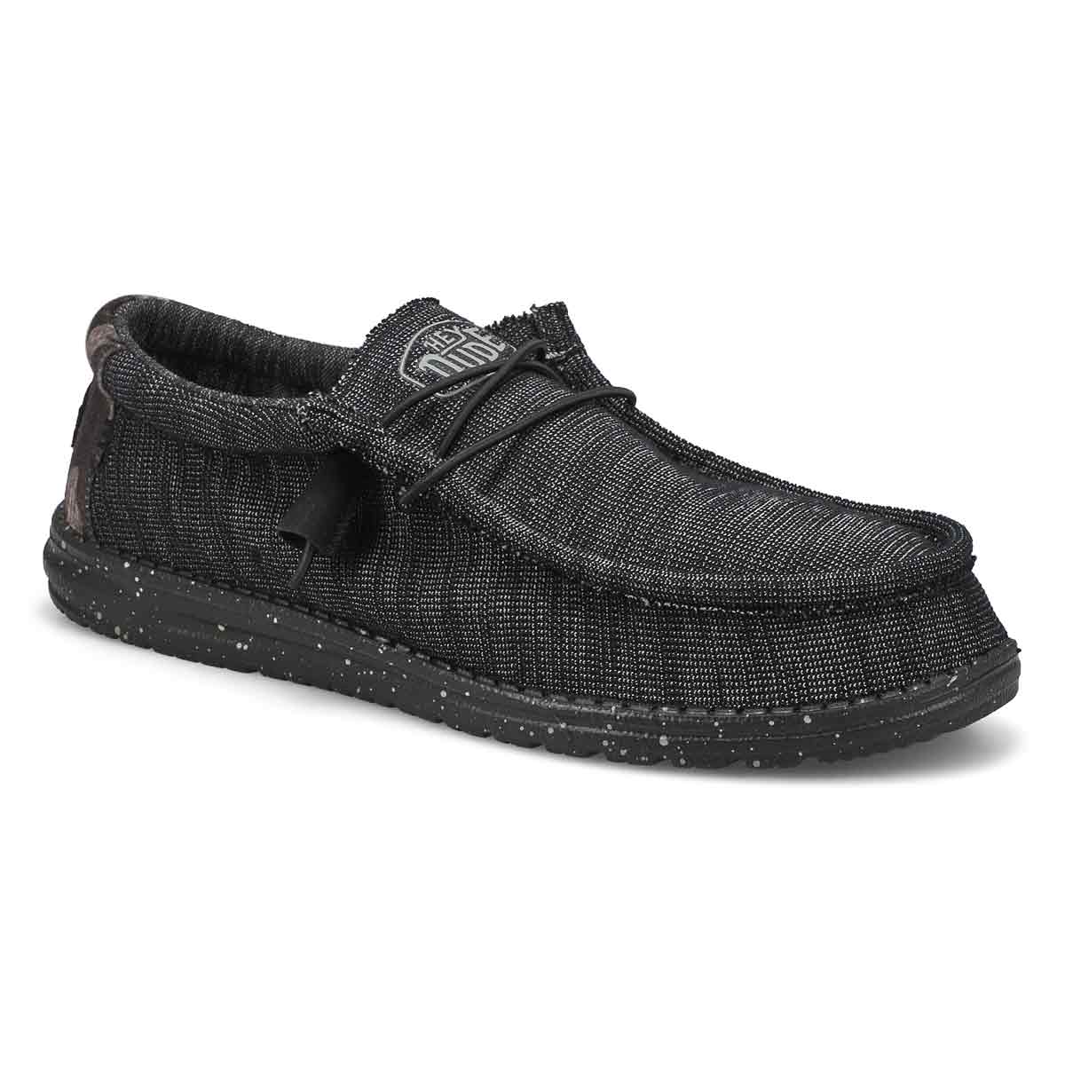 Hey Dude Men's Wally Stretch Moc Slip-On