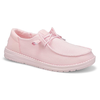Lds Wendy Funk Mono Casual Shoe - Light Pink