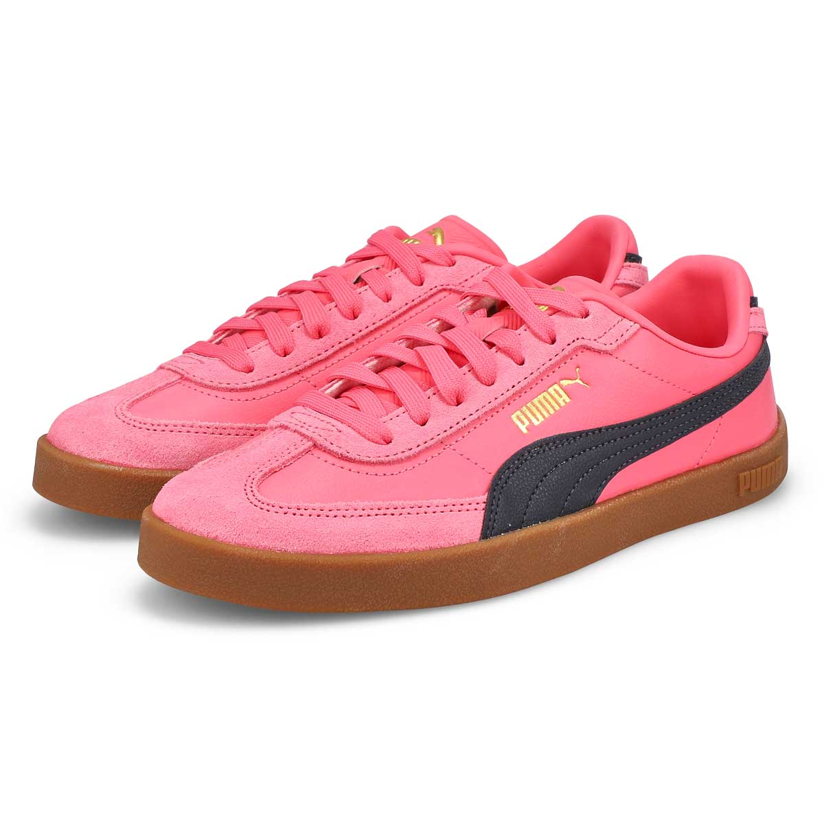 Women's Club II Era Lace Up Sneaker - Pink/Black